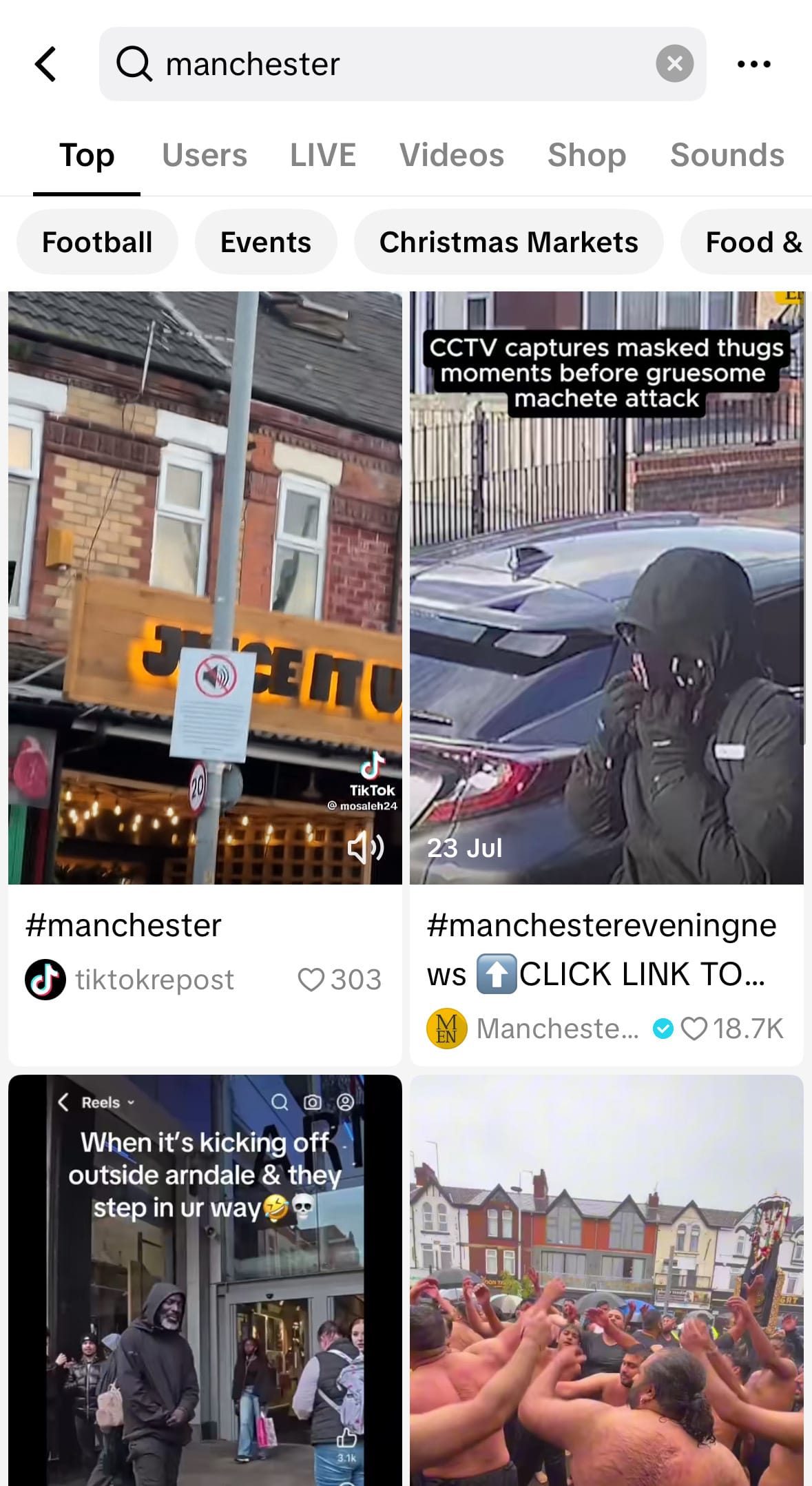 ‘You’ll just see the shouting’: How Manchester looks through the lens of TikTok
