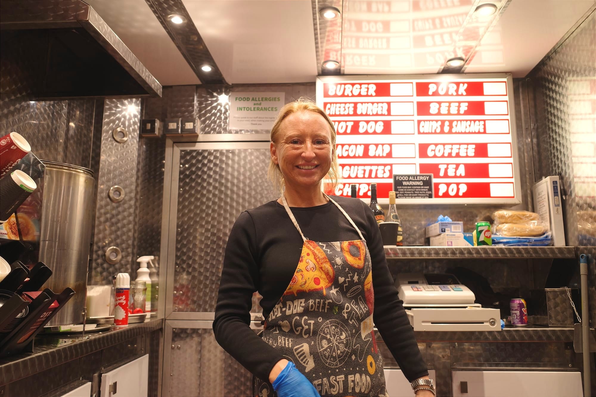 Old Trafford's Queens of the Grill