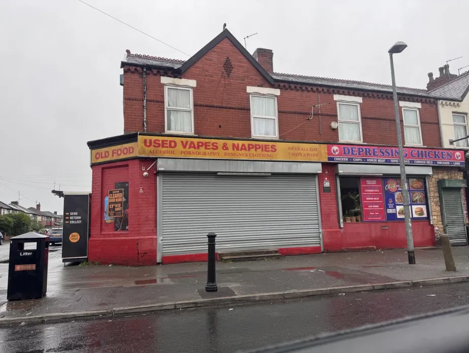 A bold new gambit in Manchester's retail sector: the used vapes and nappies shop