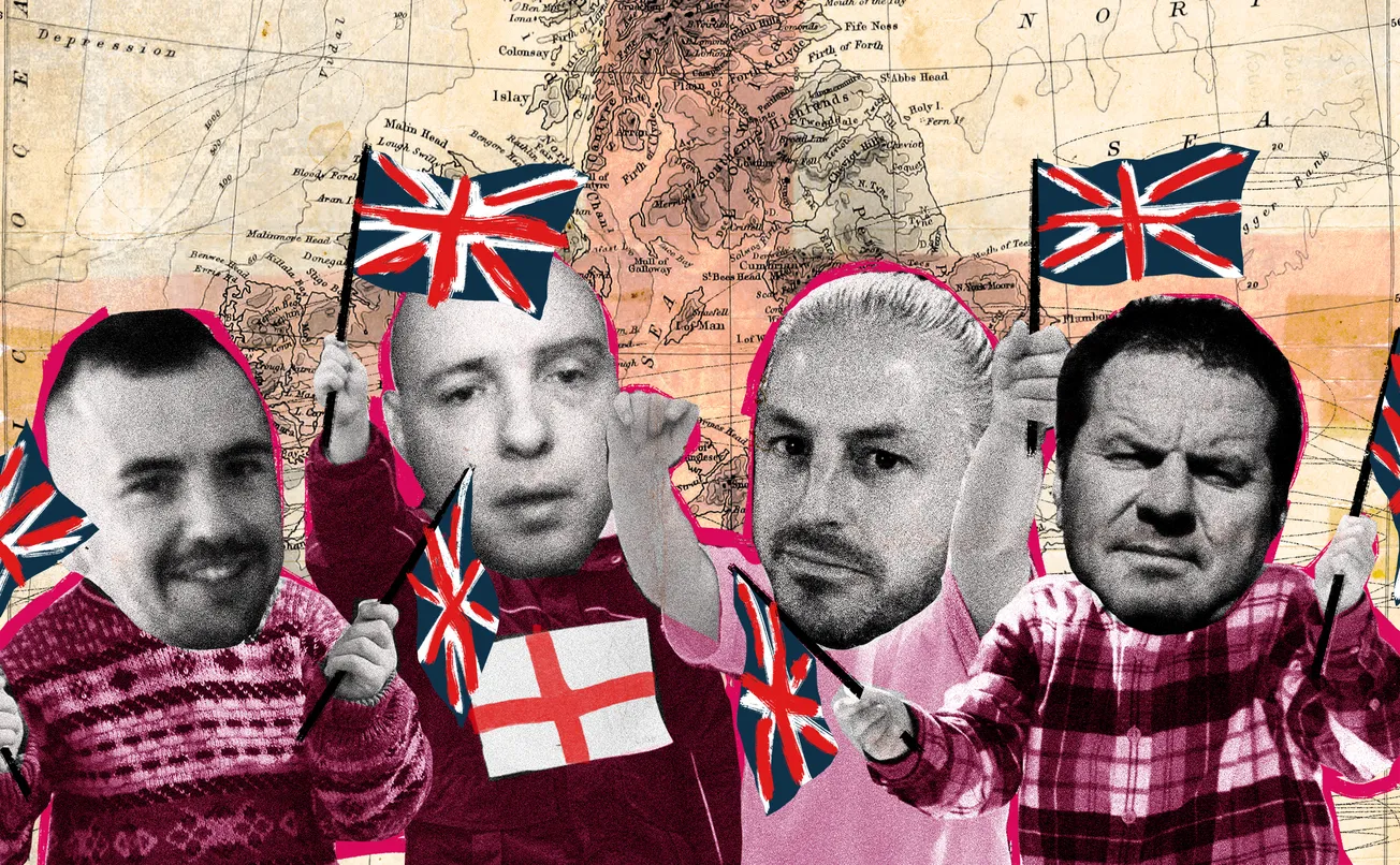 The men who raised the flags