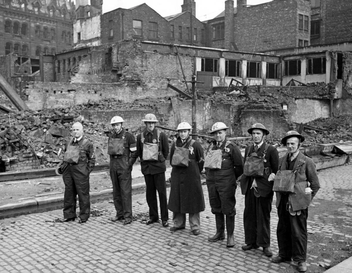 The Christmas the bombs came down