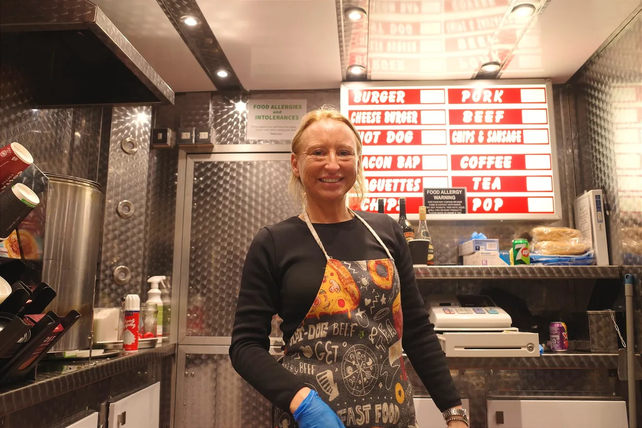 Old Trafford's Queens of the Grill